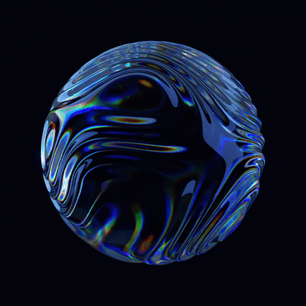 Digital glass sphere
