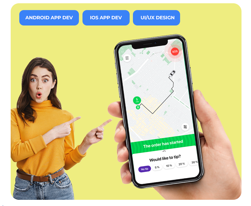 Onde Playground app mockup screenshot