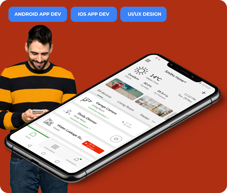 Wiser by SE app mockup screenshot